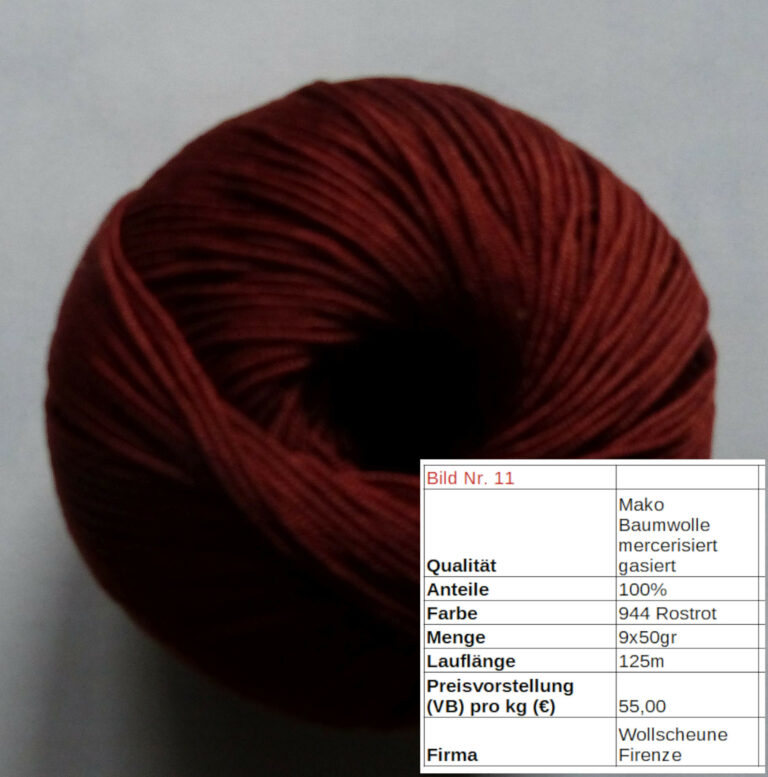 Baumwolle – Wollscheune Firenze – in 9 Farben